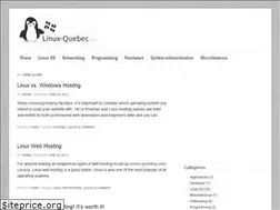 Sites similar to linux-quebec.org