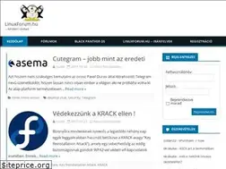Sites similar to linuxforum.hu