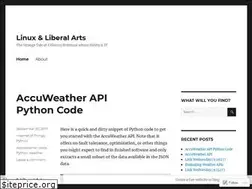 Sites similar to linuxliberal.wordpress.com
