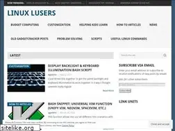 Sites similar to linuxlusers.com