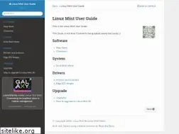 Sites similar to linuxmint-user-guide.readthedocs.io