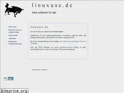 Sites similar to linuxuse.de