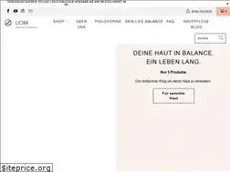 Sites similar to liobaskincare.de