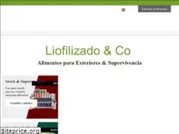 Sites similar to liofilizado.es