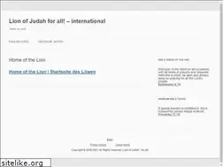 Sites similar to lion-of-judah.org
