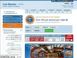 Sites similar to lionbansko.com