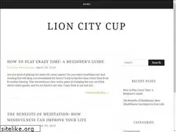 Sites similar to lioncitycup.com