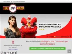 Sites similar to liondancesingapore.co