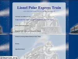 Sites similar to lionel-polarexpress.blogspot.com