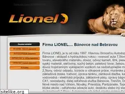 Sites similar to lionel.sk