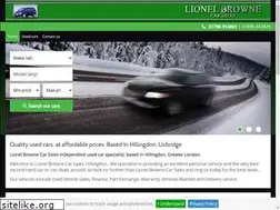 Sites similar to lionelbrownecarsales.co.uk