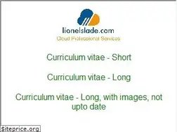 Sites similar to lionelslade.com