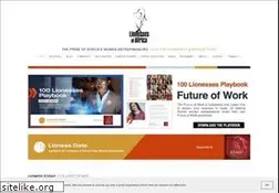Sites similar to lionessesofafrica.com