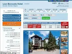 Sites similar to lionhotelborovets.com
