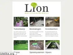 Sites similar to lionhoveniers.nl