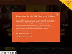 Sites similar to lionkingexperience.com