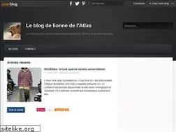 Sites similar to lionnedatlas.over-blog.com