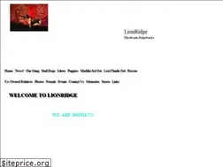 Sites similar to lionridgerr.com
