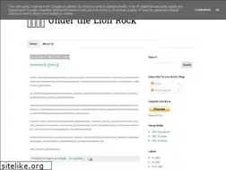 Sites similar to lionrockhk.blogspot.com