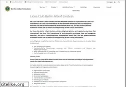 Sites similar to lions-berlin-einstein.de