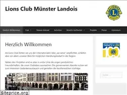 Sites similar to lions-muenster-landois.de