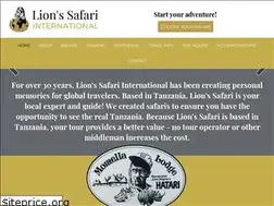 Sites similar to lions-safari-intl.com