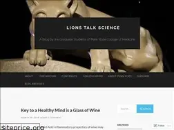 Sites similar to lions-talk-science.org