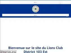Sites similar to lions103est.org