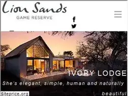 Sites similar to lionsands.com