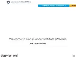 Sites similar to lionscancerinstitute.org.au