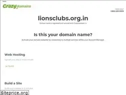 Sites similar to lionsclubs.org.in