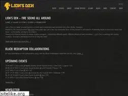 Sites similar to lionsdensound.de