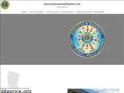 Sites similar to lionsdistrict4a3.org