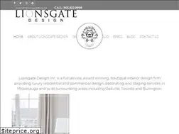 Sites similar to lionsgatedesign.ca