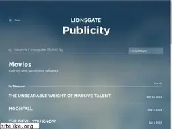 Sites similar to lionsgatepublicity.com