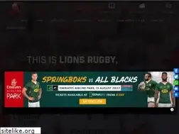 Sites similar to lionsrugby.co.za