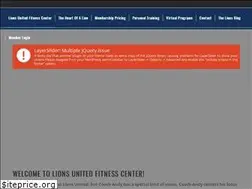 Sites similar to lionsunitedfitness.com