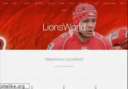 Sites similar to lionsworld.co.za