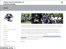 Sites similar to lionsyouthfootball.com