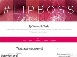 Sites similar to lipbosswithtorie.wordpress.com