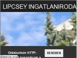 Sites similar to lipcsey-ingatlan.hu
