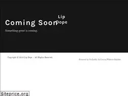 Sites similar to lipdope.com