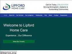 Sites similar to lipfordhomecare.com
