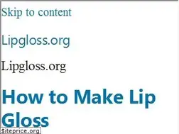 Sites similar to lipgloss.org
