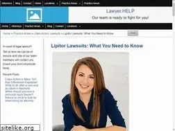 Sites similar to lipitorlawsuit.co