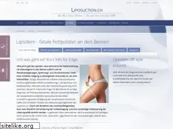 Sites similar to lipooedem.ch