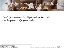 Sites similar to liposuctionaustralia.com.au