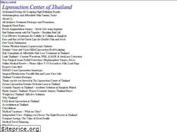 Sites similar to liposuctionthailand.org