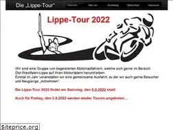 Sites similar to lippe-tour.org