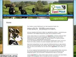 Sites similar to lippemilch.de